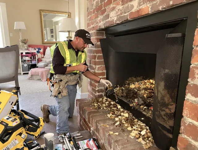 Safe screening installation by Paramount Chimney Sweep in Paramount, CA