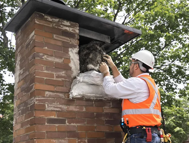 Humane removal of debris and animals by Paramount Chimney Sweep in Paramount, CA