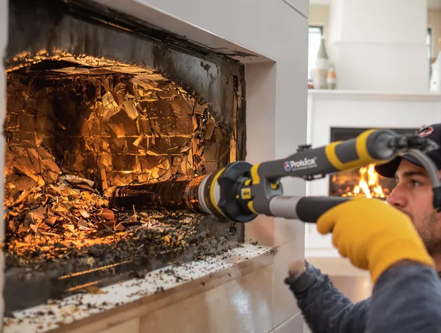 Professional chimney cleaning by Paramount Chimney Sweep in Paramount, CA