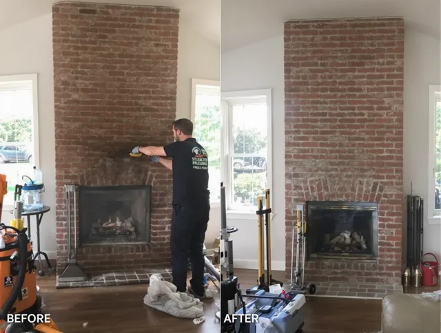 Finished chimney sweeping service by Paramount Chimney Sweep in Paramount, CA